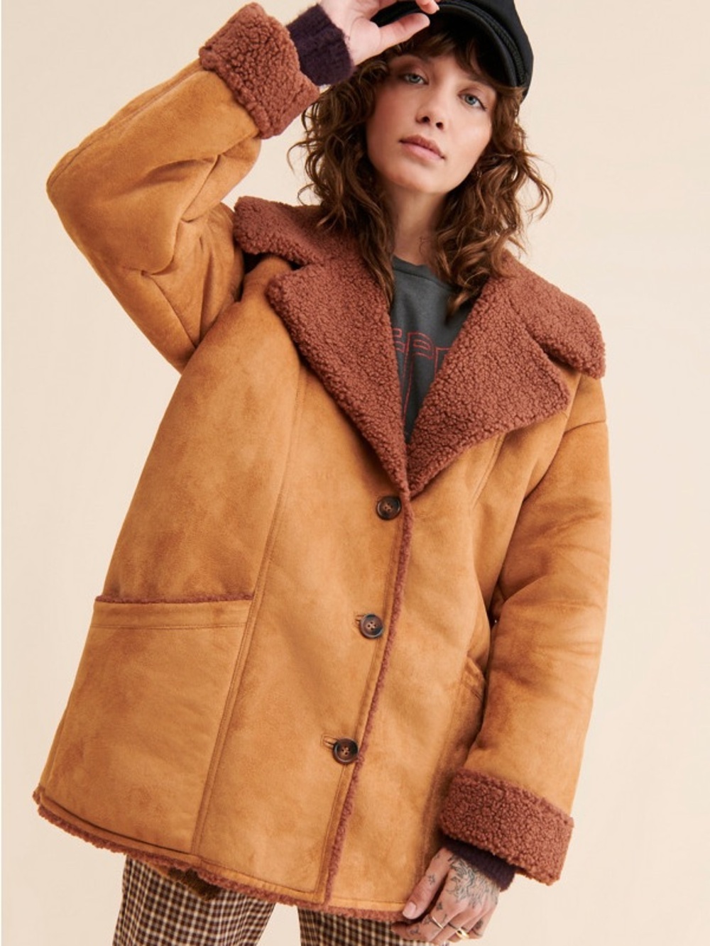 Free People Diogo Coat Size Medium EUC